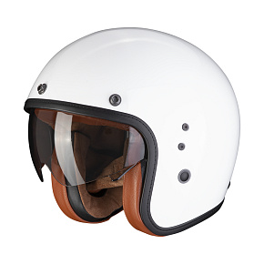Moto přilba SCORPION BELFAST EVO LUXE bílá Moto přilba SCORPION BELFAST EVO LUXE bílá