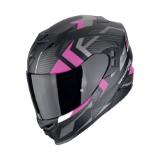Moto přilba SCORPION EXO-520 EVO AIR SENSUS matná černo/růžová Moto přilba SCORPION EXO-520 EVO AIR SENSUS matná černo/růžová