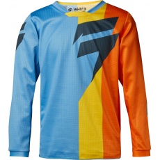 Dětský MX dres Shift Whit3 Tarmac Jersey Orange/Blue Dětský MX dres Shift Whit3 Tarmac Jersey Orange/Blue
