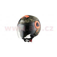 přilba Breeze Camo, VEMAR (khaki matná/oranžová) přilba Breeze Camo, VEMAR (khaki matná/oranžová)