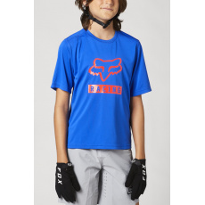 Dětský dres Fox Yth Ranger Ss Jersey Blue Dětský dres Fox Yth Ranger Ss Jersey Blue