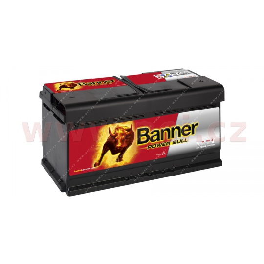 95Ah baterie, 780A, pravá BANNER Power Bull 354x175x190