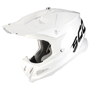 Moto přilba SCORPION VX-22 AIR solid bílá