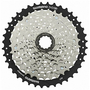 8-kazeta SHIMANO CS-HG400 11-40 zubů, stříbrná/černá, v krabičce 8-kazeta SHIMANO CS-HG400 11-40 zubů, stříbrná/černá, v krabičce