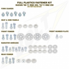 sada šroubů plastů RMZ 450 08-17,RMZ 250 10-18 sada šroubů plastů RMZ 450 08-17,RMZ 250 10-18