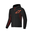 bunda CHROME AIR SPORT, ALPINESTARS (černá/červená fluo) 2025