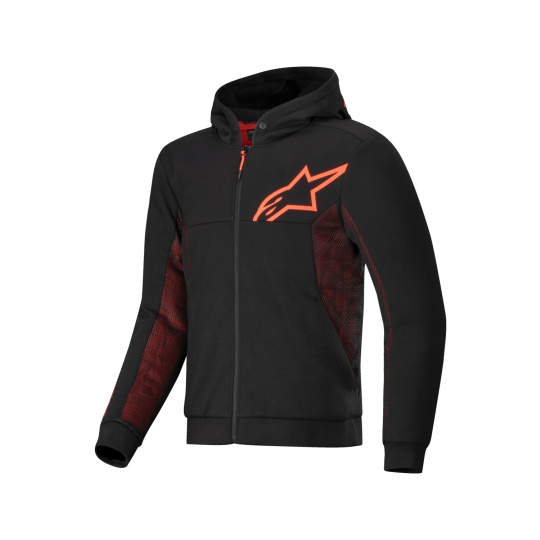 bunda CHROME AIR SPORT, ALPINESTARS (černá/červená fluo) 2025