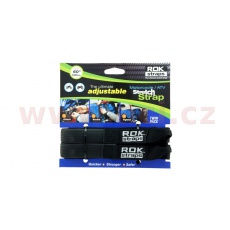zavazadlové popruhy HD nastavitelné a zesílené, ROK STRAPS (černá, šířka 25 mm, pár)