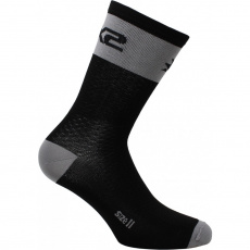SIXS SHORT LOGO MTB ponožky černá/šedá