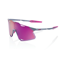 HYPERCRAFT - Gloss Light Grey - Purple Multilayer Mirror Lens HYPERCRAFT - Gloss Light Grey - Purple Multilayer Mirror Lens