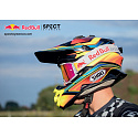 Red Bull Spect motokrosové brýle STRIVE S modré s čirým sklem *