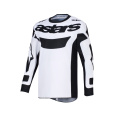 dres RACER RIWAY, ALPINESTARS (bílá/černá) 2026