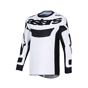 dres RACER RIWAY, ALPINESTARS (bílá/černá) 2026