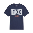 Pánské triko Fox Typeface Ss Prem Tee  Midnight