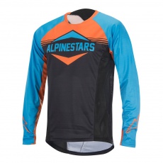 Alpinestars Mesa LS Jersey dres Bright Blue Bright Orange