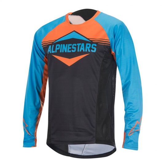 Alpinestars Mesa LS Jersey dres Bright Blue Bright Orange