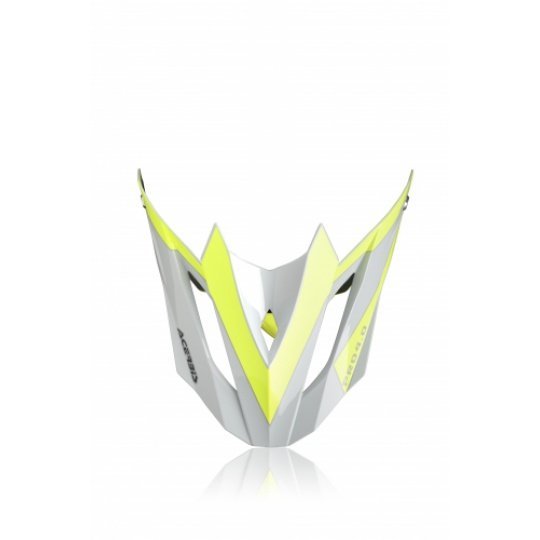 Acerbis kšilt přilby Profile 4,0 šedá/žlutá