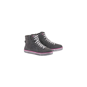 boty J-6 WATERPROOF, ALPINESTARS, dámské (světlá šedá/růžová) 2027 boty J-6 WATERPROOF, ALPINESTARS, dámské (světlá šedá/růžová) 2027