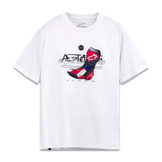 triko R BOOT CSF, ALPINESTARS (bílá) triko R BOOT CSF, ALPINESTARS (bílá)