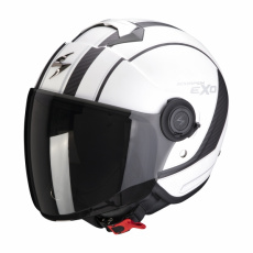 Moto přilba SCORPION EXO-CITY SCOOT matná bílo/černá Moto přilba SCORPION EXO-CITY SCOOT matná bílo/černá