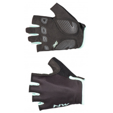 Dámské cyklo rukavice Northwave Active Woman Short Fingers Glove Black/ight Blu Dámské cyklo rukavice Northwave Active Woman Short Fingers Glove Black/ight Blu