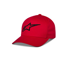 kšiltovka AGELESS SNAPBACK, ALPINESTARS (červená/černá)
