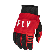 rukavice F-16, FLY RACING - USA 2023 (červená/černá)