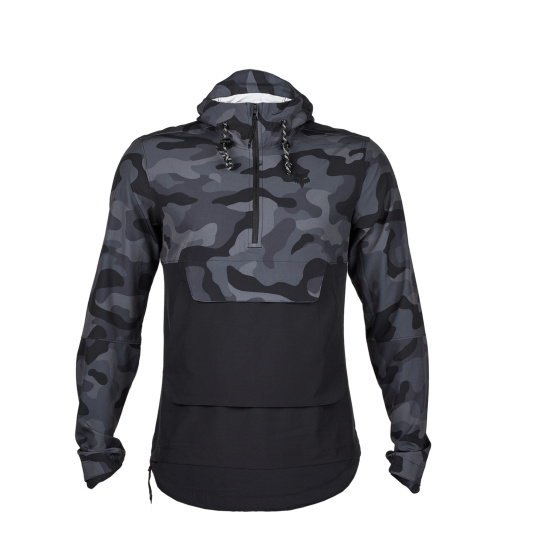 Pánská cyklo bunda Fox Ranger Wind Pullover  Black Camo