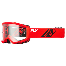 brýle FOCUS, FLY RACING - USA dětské (červené/černé - číré plexi) brýle FOCUS, FLY RACING - USA dětské (červené/černé - číré plexi)