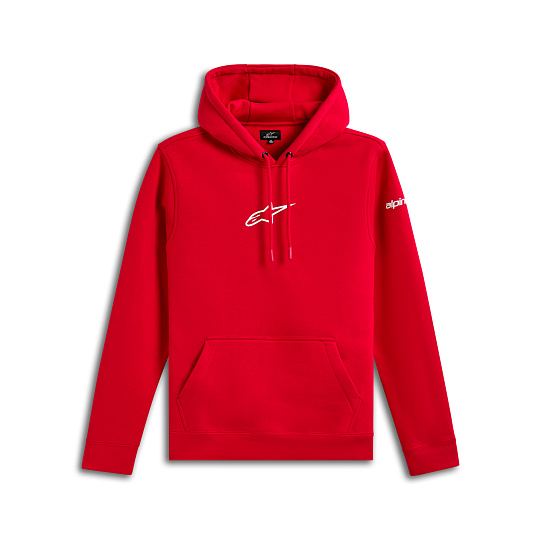 mikina FRONTAL HOODIE, ALPINESTARS (červená)