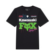 Dětské triko Fox Youth Fox X Kawi Ss Tee  Black