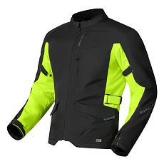 Moto bunda RICHA BUSTER 2 WP prodloužená černo/fluo žlutá