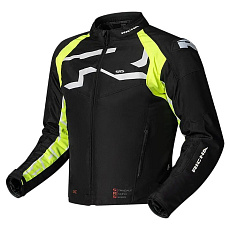 Moto bunda RICHA STRADALE TEX WP černo/fluo žlutá Moto bunda RICHA STRADALE TEX WP černo/fluo žlutá