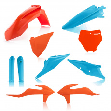 ACERBIS plastový full kit KTM SX/SXF 19/22 oranž/světlá modrá ACERBIS plastový full kit KTM SX/SXF 19/22 oranž/světlá modrá