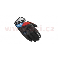rukavice FLASH R EVO, SPIDI (černé/bílé/modré/červené) rukavice FLASH R EVO, SPIDI (černé/bílé/modré/červené)