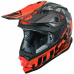 Dětská moto přilba JUST1 J32 PRO SWAT KID camo oranžová fluo