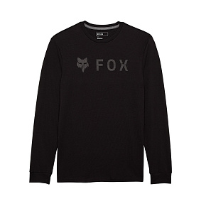 Pánské triko Fox Absolute Ls Tech Tee  Black/Black