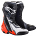 boty SUPERTECH R, ALPINESTARS (černá/červená fluo/bílá/šedá) 2025