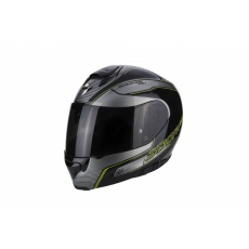 Moto přilba SCORPION EXO-3000 AIR STROLL černo/stříbrno/neonově žlutá Moto přilba SCORPION EXO-3000 AIR STROLL černo/stříbrno/neonově žlutá