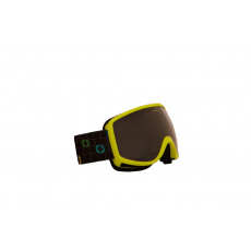 lyžařské brýle BLIZZARD Ski Gog. 963 DAO, shiny neon yellow, amber lens