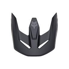 Náhradní kšilt Fox V1  Helmet Visor - Solid  Matte Black