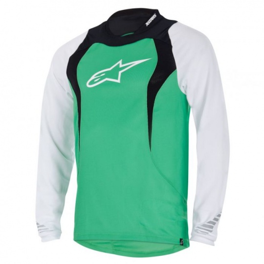 Alpinestars Drop L/S Jersey  dres Green - vel. XL