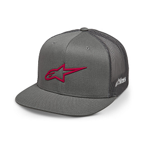 kšiltovka 3D AGELESS TRUCKER, ALPINESTARS (šedá/červená) kšiltovka 3D AGELESS TRUCKER, ALPINESTARS (šedá/červená)