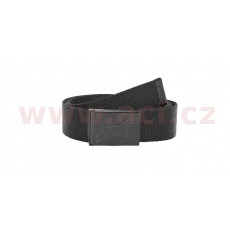 pásek AGELESS WEB BELT, ALPINESTARS (černý/ černá přezka, textil) pásek AGELESS WEB BELT, ALPINESTARS (černý/ černá přezka, textil)