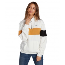 Dámská mikina Volcom Short Staxx Pullover Star White Dámská mikina Volcom Short Staxx Pullover Star White