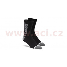 ponožky zateplené RYTHYM Merino vlna, 100% (černé/šedé) ponožky zateplené RYTHYM Merino vlna, 100% (černé/šedé)