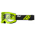 brýle FOCUS, FLY RACING - USA (černé/Hi-vis - čiré plexi)