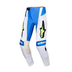 kalhoty TECHSTAR KNIF, ALPINESTARS (modrá/černá/žlutá fluo) 2026 kalhoty TECHSTAR KNIF, ALPINESTARS (modrá/černá/žlutá fluo) 2026