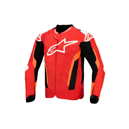bunda T-GP AIR, ALPINESTARS (červená/červená fluo/bílá/černá) 2026