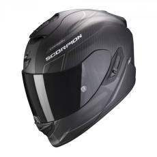 Moto přilba SCORPION EXO-1400 CARBON AIR BEAUX matná černo/stříbrná Moto přilba SCORPION EXO-1400 CARBON AIR BEAUX matná černo/stříbrná